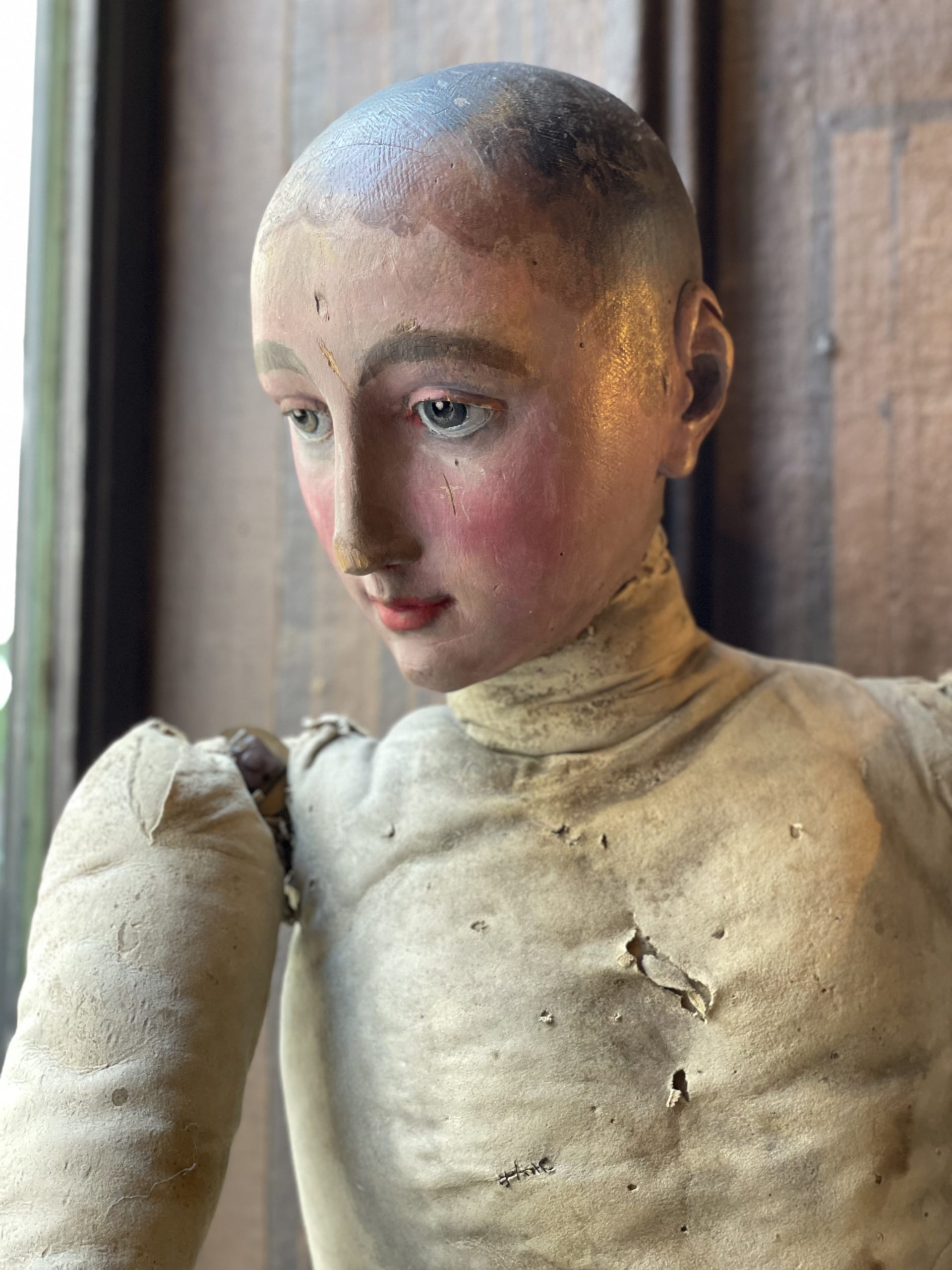 1760 Antiquités mannequin, Yveline Life-size circa -